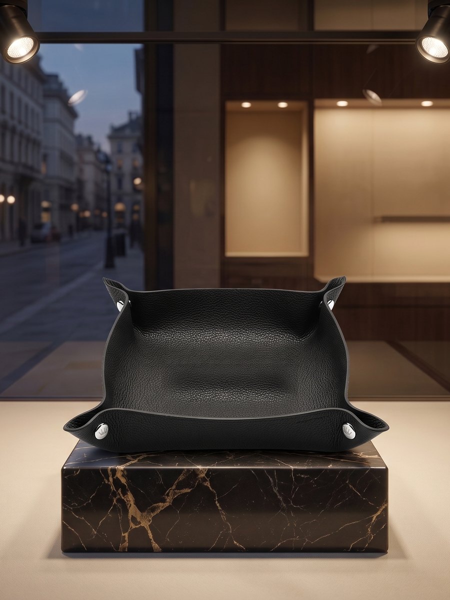 Svuota tasche in pelle, disponibili nella gioielleria Lalinga Oro a Taranto
